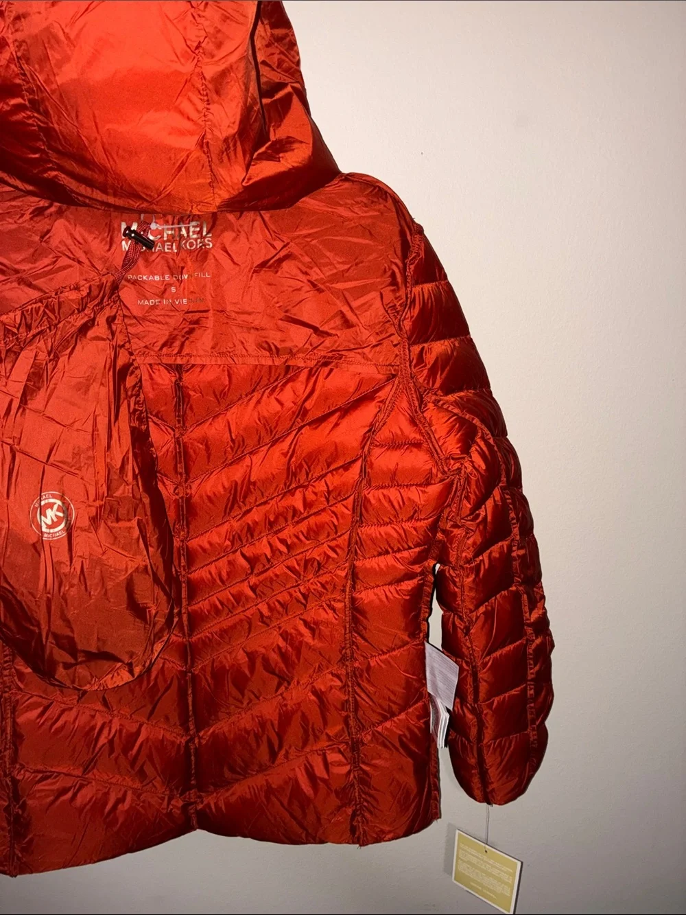Michael Kors lightweight quilted